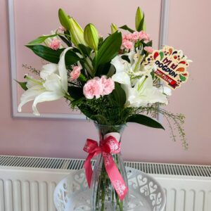 Lilyum Medium Vazo Aranjmanı