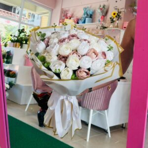 41 Adet Yapay Şakayık Buketi