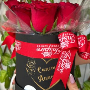 Canım Annem Yazılı Gül Aranjmanı