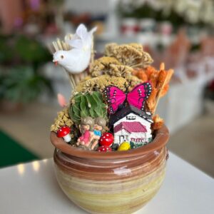 Seramik Çift Teraryumu